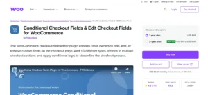 Conditional Checkout Fields for WooCommerce