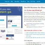 DevVN – Woocommerce Reviews