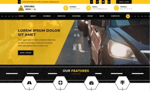 Driving School – WordPress Theme