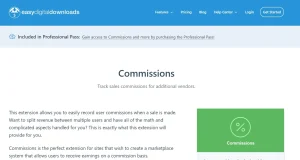 Easy Digital Downloads – Commissions