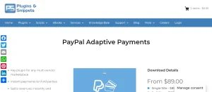 Easy Digital Downloads – PayPal Adaptive Payments