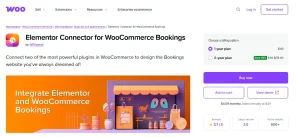 Elementor Connector for WooCommerce Bookings