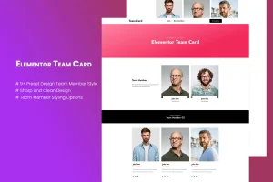 Elementor TeamCard