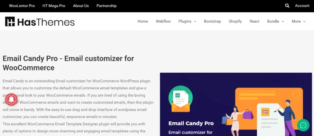 Email Candy Pro – WooCommerce email templates designer
