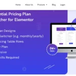 Essential Pricing Plan Switcher for Elementor