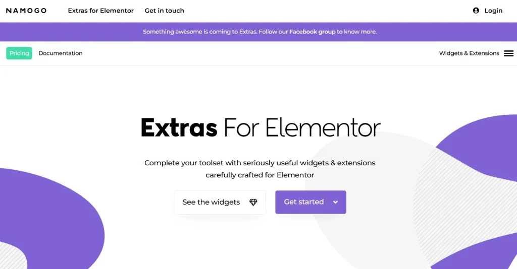 Extras for Elementor