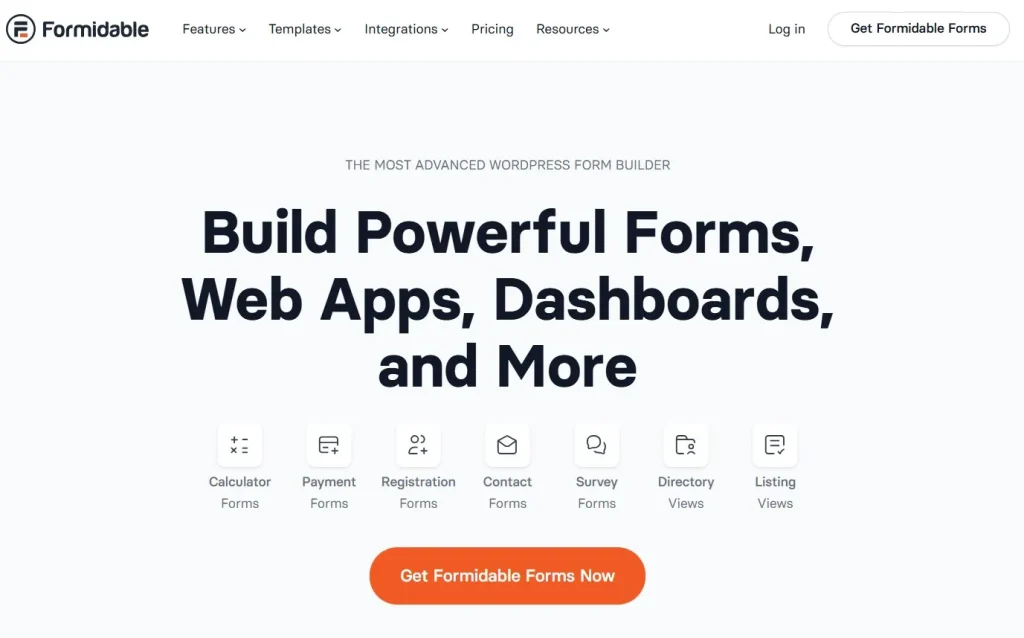 Formidable Forms Pro