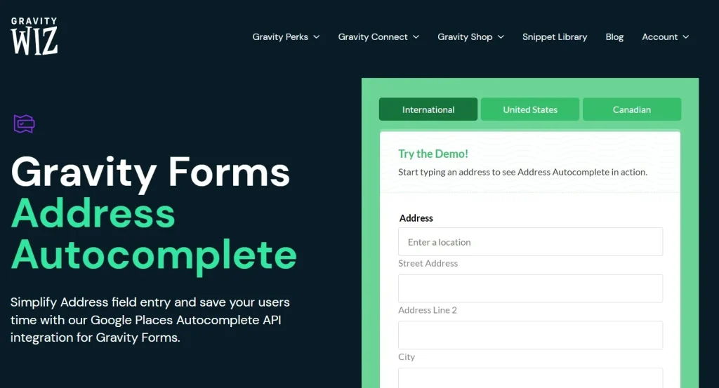 GP Address Autocomplete