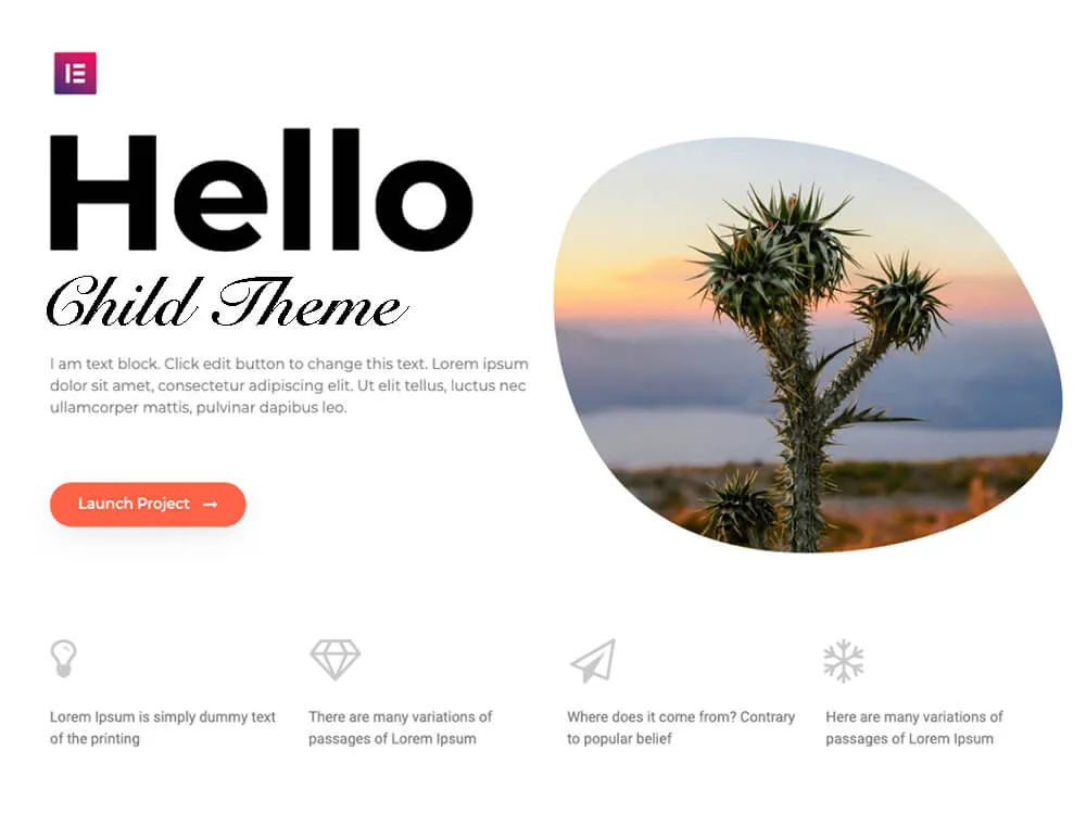 Hello Elementor Child