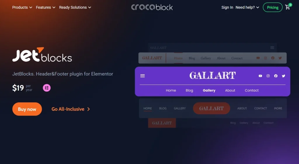 JetBlocks For Elementor