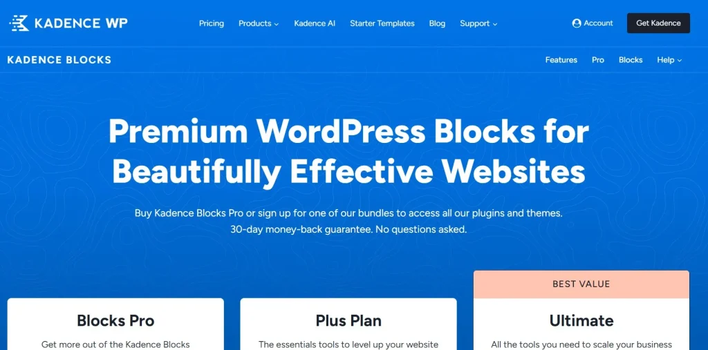 Kadence Blocks – PRO Extension