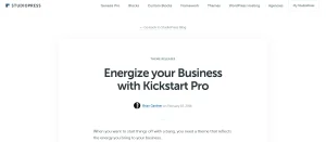 Kickstart Pro