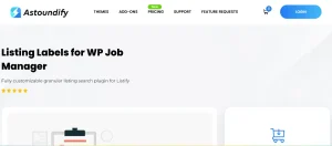 Listing Labels for WP Job Manager