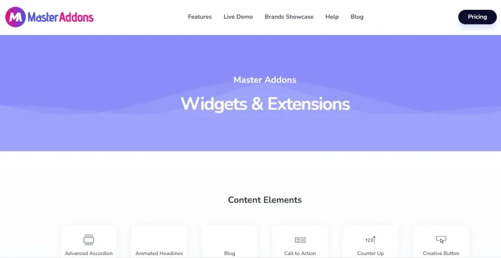 Master Addons for Elementor (Premium)