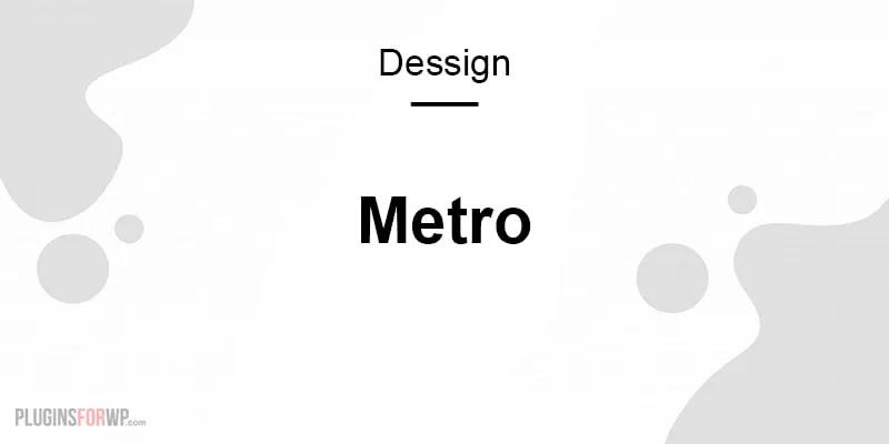 Metro Responsive WordPress Theme