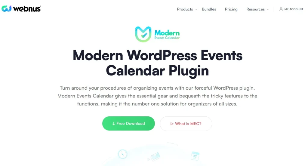 Modern Events Calendar
