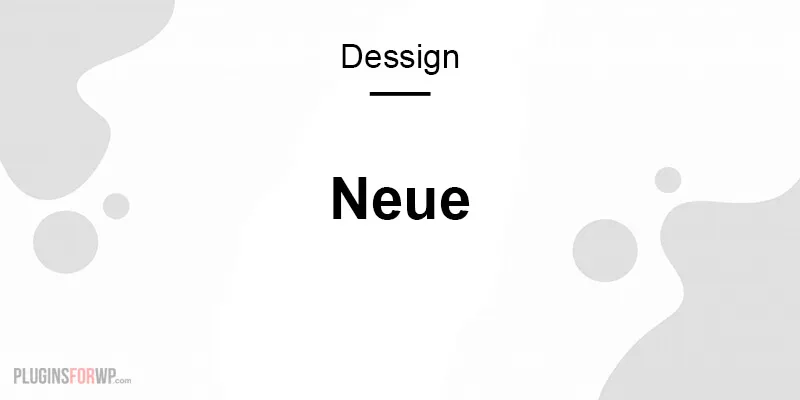 Neue Theme Responsive