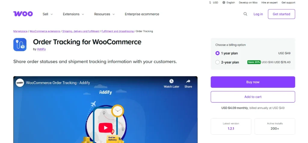 Order Tracking for WooCommerce