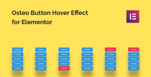 Osteo Button Hover Effect For Elementor