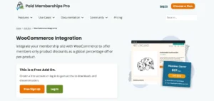 Paid Memberships Pro – WooCommerce Add On