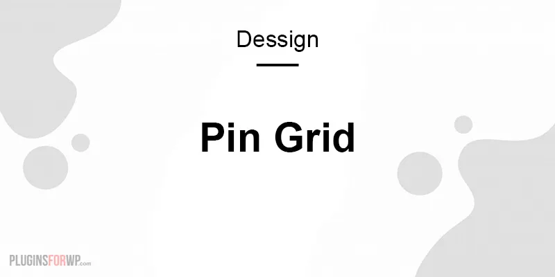 Pin Grid Responsive WordPress Theme