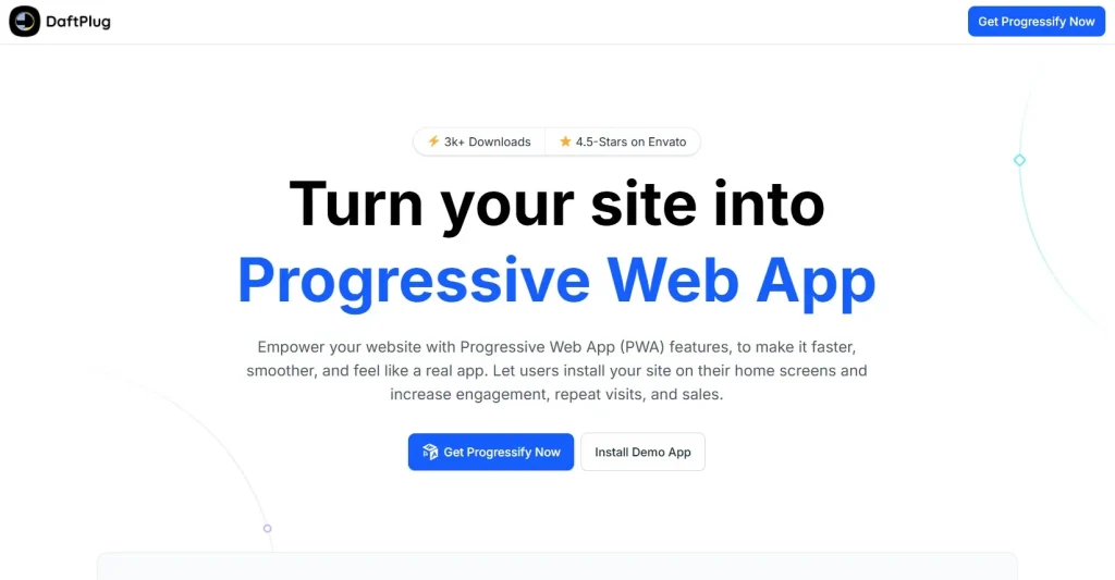 Progressify – Progressive Web App (PWA)