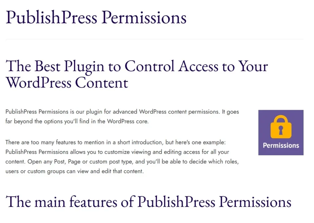 PublishPress Permissions Pro