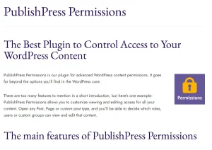 PublishPress Permissions Pro
