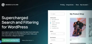 Search & Filter – Elementor Extension