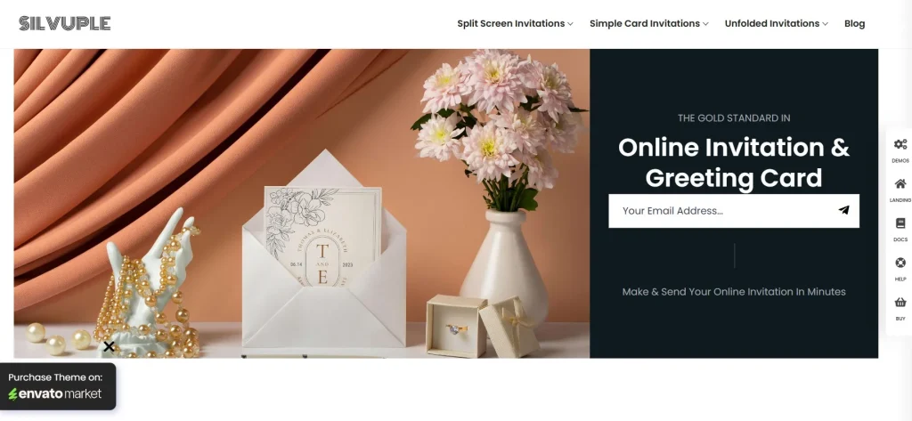 Silvuple – Elementor Online Invitation Maker
