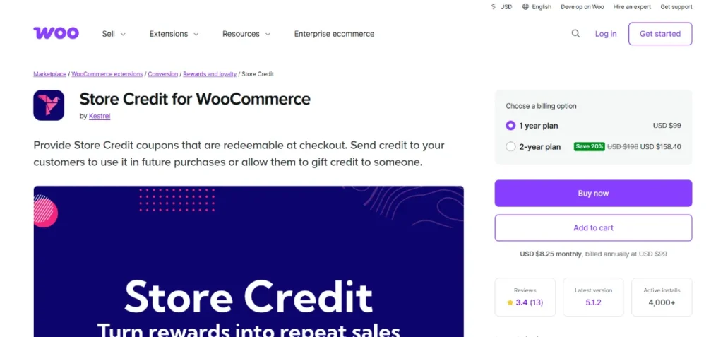 Store Credit for WooCommerce
