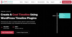 Timeline Widget Pro For Elementor