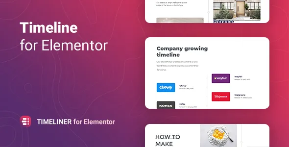Timeliner for Elementor