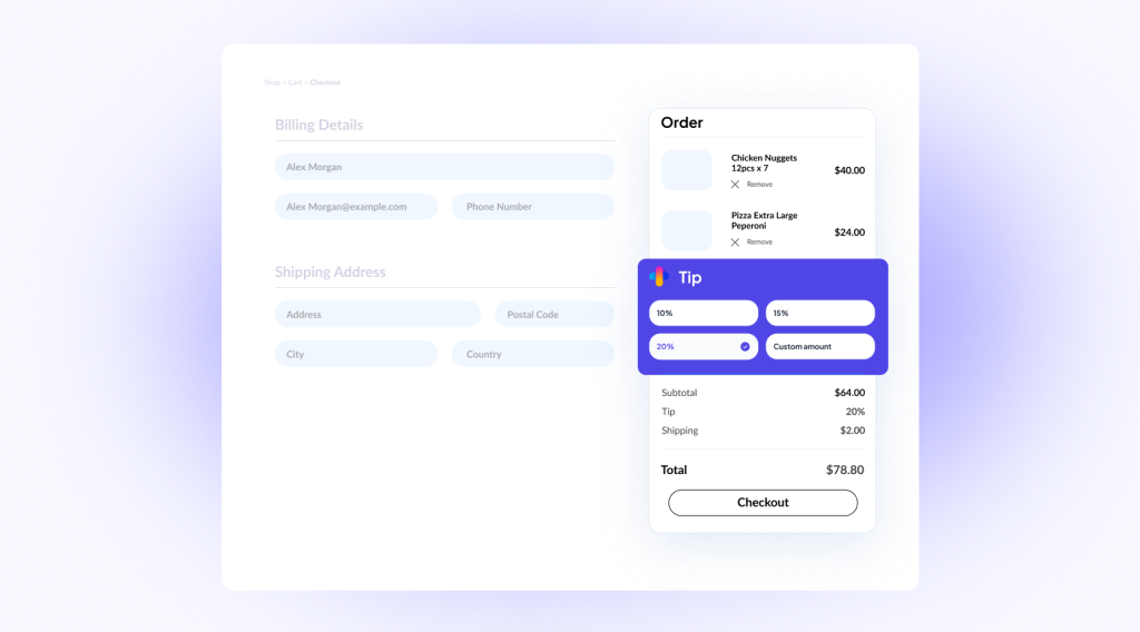 Tipping for WooCommerce