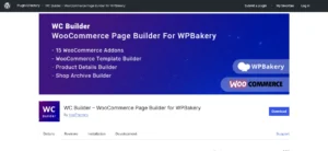 WC Builder Pro – WooCommerce Page Builder for WPBakery