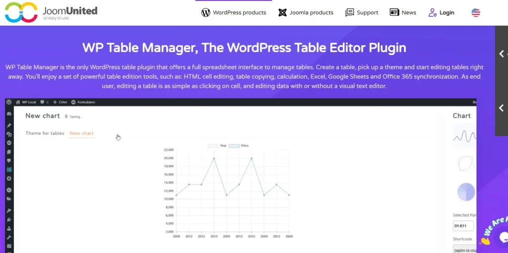 WP Table Manager