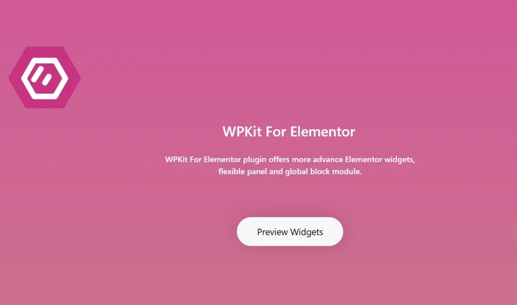 WPKit For Elementor