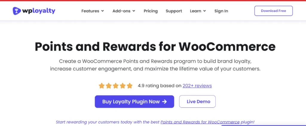 WPLoyalty – WooCommerce Loyalty Points, Rewards and Referral