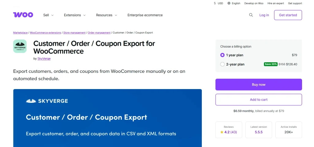 WooCommerce Customer/Order XML Export Suite