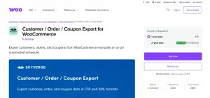 WooCommerce Customer/Order XML Export Suite