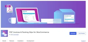 WooCommerce PDF Invoices & Packing Slips
