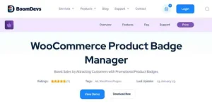 WooCommerce Product Badge Manager