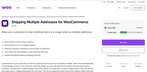 WooCommerce Ship to Multiple Addresses