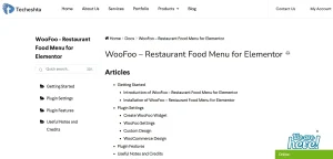WooFoo – Restaurant Food Menu for Elementor
