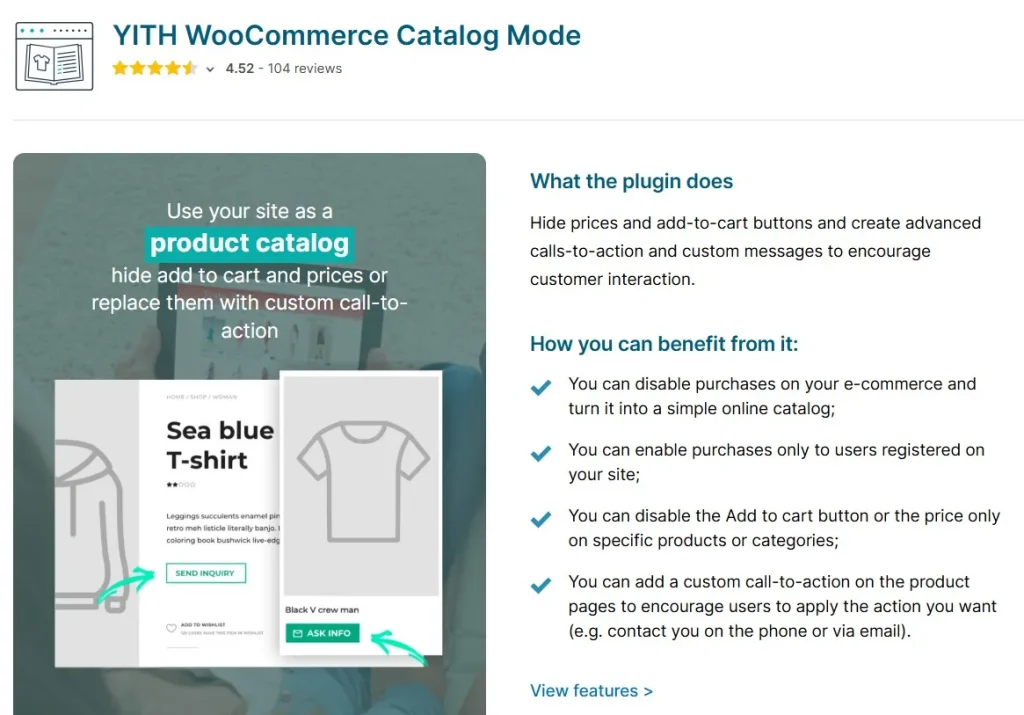 YITH WooCommerce Catalog Mode Premium