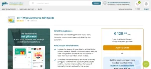 YITH WooCommerce Gift Cards Premium