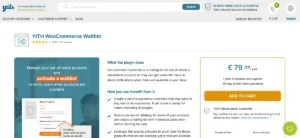 YITH WooCommerce Waitlist Premium