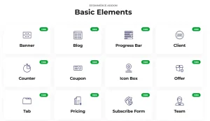 eCommerce Addon for Elementor