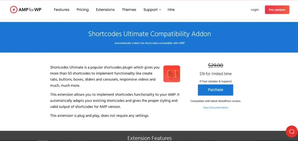 AMP Shortcodes Ultimate