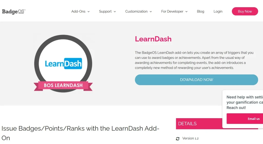 BadgeOS LearnDash Add-On